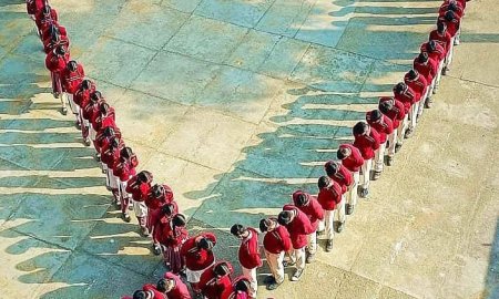 डीएवी पब्लिक स्कूल तियारा में एड्स दिवस पर बच्चों को किया जागरूक 