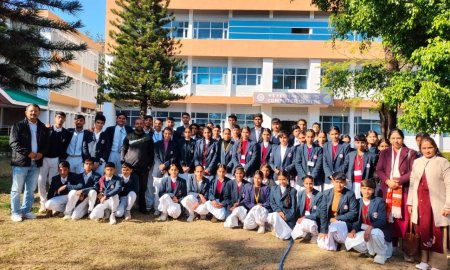 राजकीय वरिष्ठ माध्यमिक विद्यालय मोरसिंधी के छात्रों ने किया एनआईटी हमीरपुर का भ्रमण