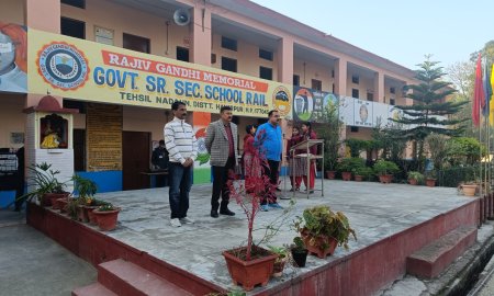 क्लस्टर अभियान के अंतर्गत नादौन क्षेत्र के विभिन्न स्कूलों का किया निरीक्षण