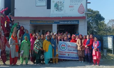 रिजर्व बैंक ऑफ इंडिया की ओर से ग्राम पंचायत बसारल में किया वित्तीय समावेशन कार्यक्रम