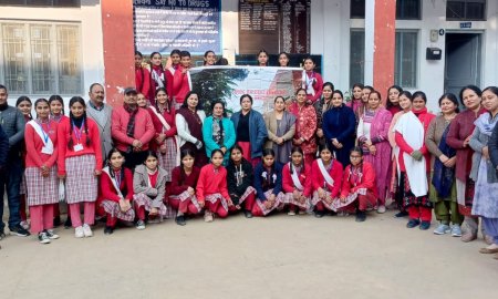 जलाड़ी स्कूल में मनाया राष्ट्रीय गणित दिवस, बच्चों ने बढ़- चढ़ कर लिया भाग