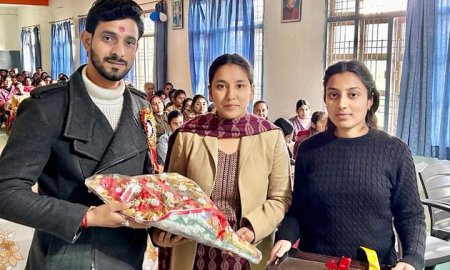 कांता कॉलेज चलवाड़ा में मनाई गीता जयंती 