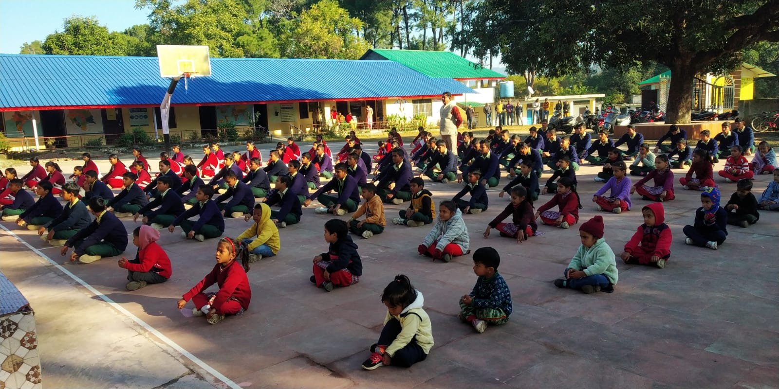 हमीरपुर के सनाही स्कूल में क्लस्टर सिस्टम शुरू