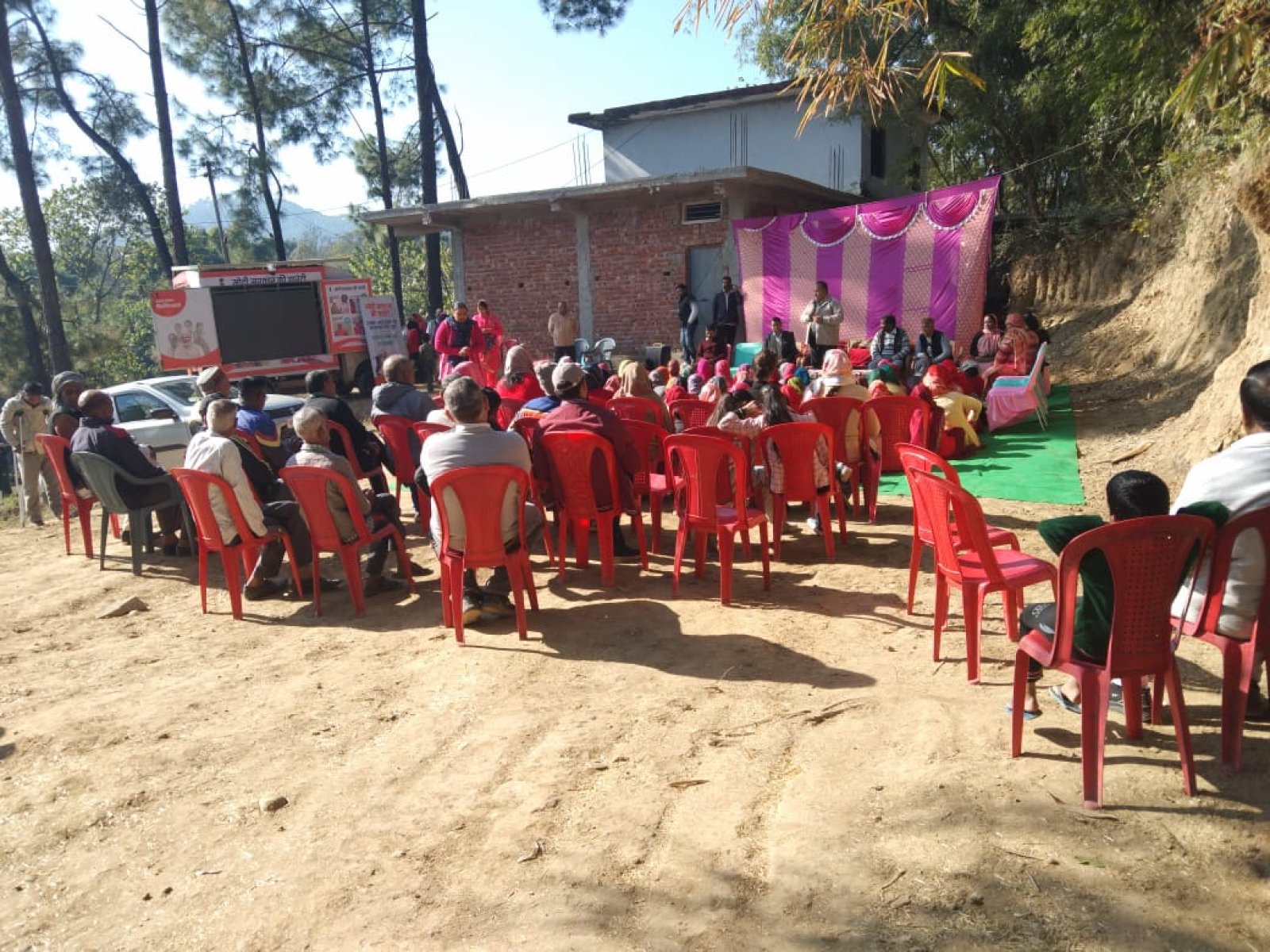 ग्राम पंचायत मोरसू सुल्तानी और लोहरड़ में विकसित भारत संकल्प यात्रा के तहत कार्यक्रम का आयोजन