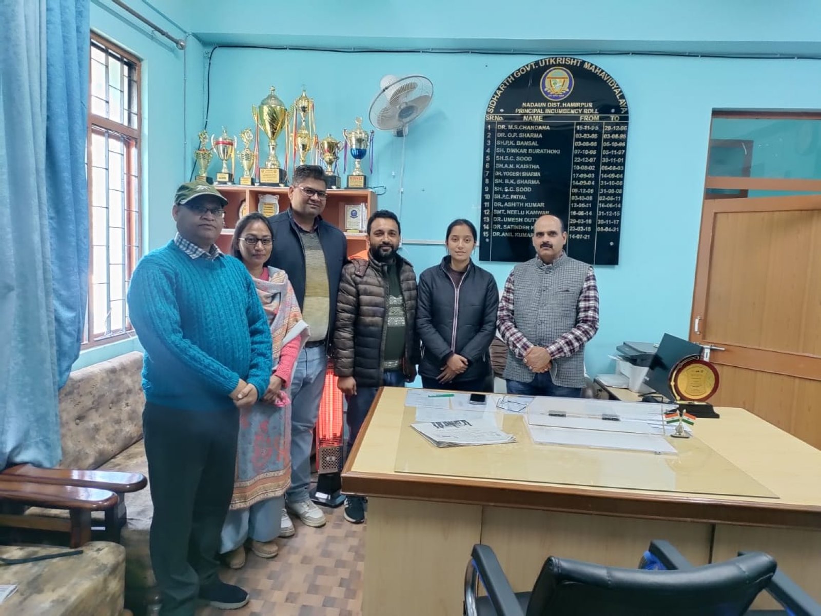 नादौन कॉलेज की रिवांशी कौशल का रिपब्लिक डे परेड के लिए हुआ चयन