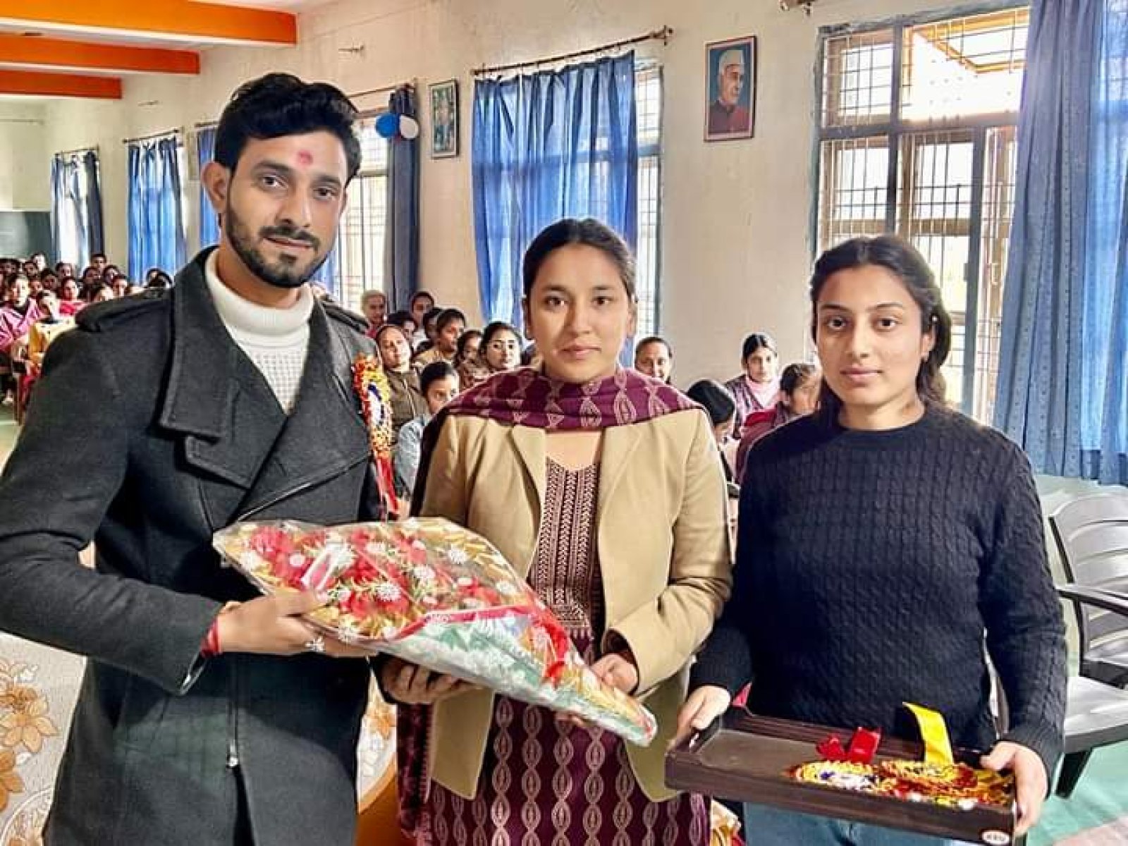 कांता कॉलेज चलवाड़ा में मनाई गीता जयंती 