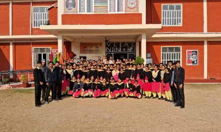 विजय वल्लभ कॉलेज में किया अतिथि व्याख्यान का आयोजन