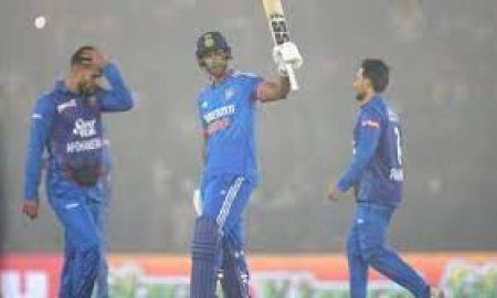 टी20 मुकाबले में भारत ने अफ़ग़ानिस्तान को हराया 