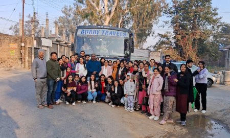 विजय वल्लभ शिक्षण कॉलेज नादौन के प्रथम सत्र के छात्रों ने किया एक दिवसीय शैक्षणिक भ्रमण