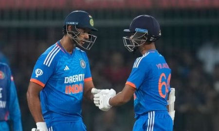 इंदौर में गरजा शिवम् और यशस्वी का बल्ला, भारत ने जीती सीरीज़ 