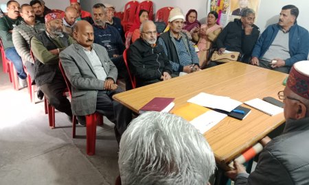 नादौन में भाजपा किसान मोर्चा की बैठक का हुआ आयोजन