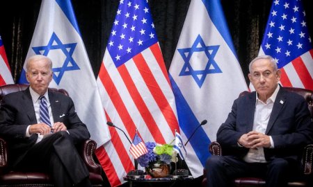 अमेरिकी  राष्ट्रपति जो बाइडन और इजराइल के प्रधानमंत्री बेंजामिन नेतन्याहू के बीच 'दो राष्ट्र समाधान' पर हुई चर्चा 