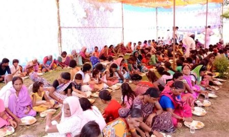 नादौन के अंबकेश्वर महादेव मंदिर में हुआ  वार्षिक भंडारे का आयोजन 