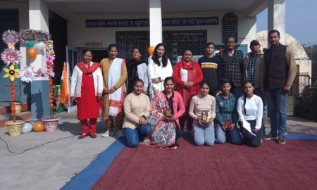 राष्ट्रीय मतदाता दिवस पर उच्च विद्यालय कोटला कल्लर में समारोह का आयोजन 