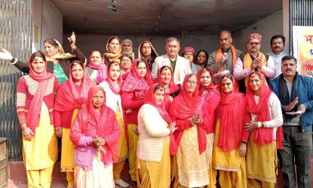 बिहाल महिला मंडल ने भजन प्रस्तुति में प्राप्त किया प्रथम स्थान