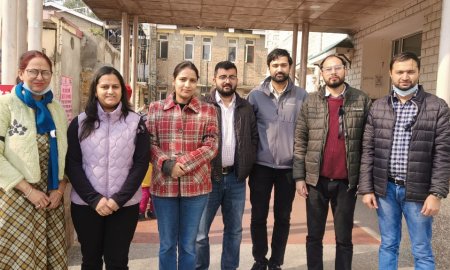 संयुक्त कार्यालय भवन नादौन में राष्ट्रीय मतदाता दिवस समारोह का आयोजन 