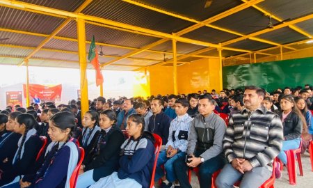 विधायक पवन काजल ने युवाओं को किया मतदान के प्रति जागरूक