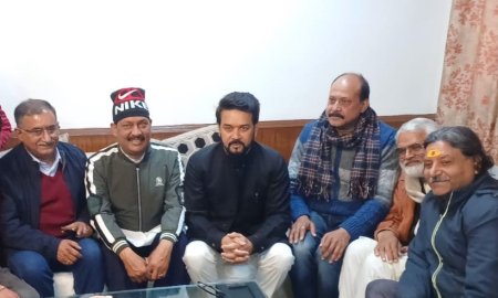 केंद्रीय विद्यालय नादौन के नए भवन का जल्द होगा लोकार्पण : अनुराग ठाकुर