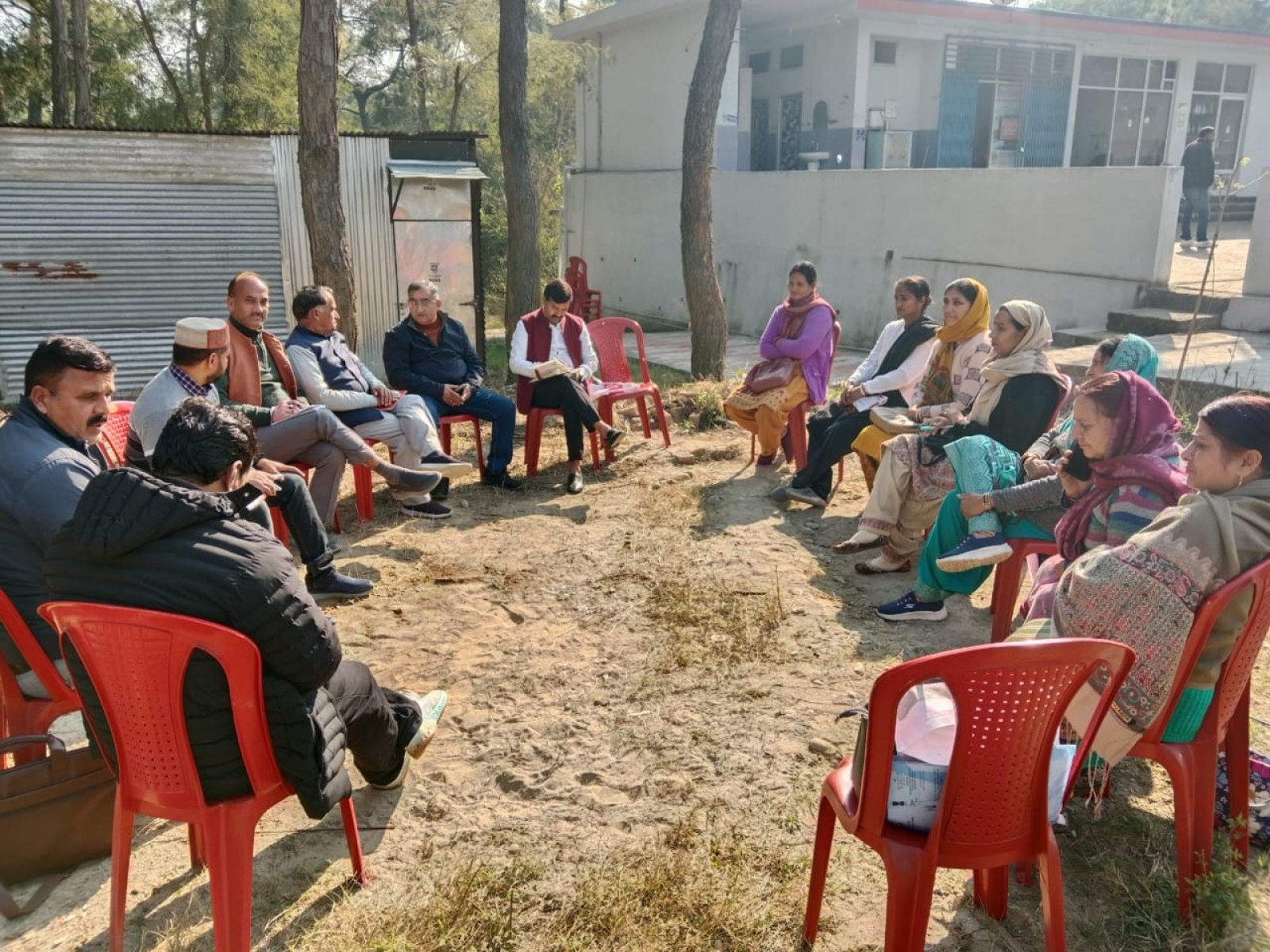 नादौन में किया भाजपा मंडल की बैठक का आयोजन