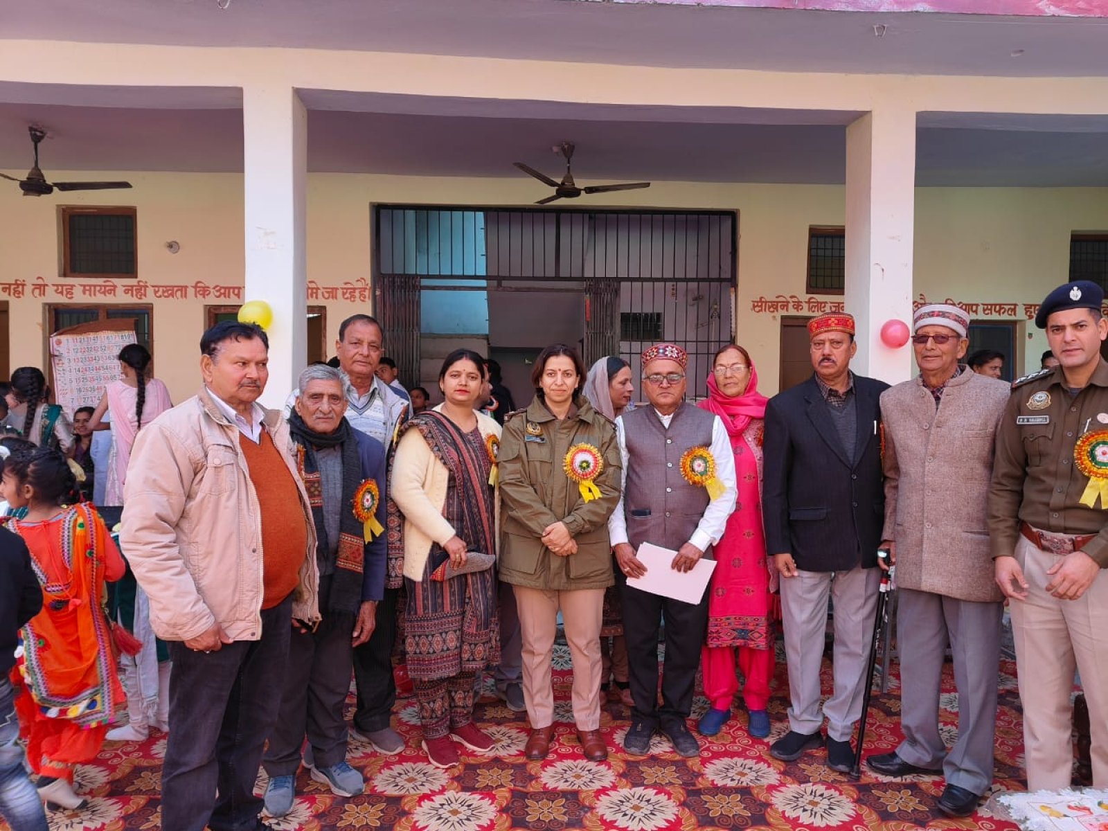 समाजसेवी संस्था हिन्द संग्राम परिषद् इकाई हिमाचल ने रिधी सिद्धि पब्लिक स्कूल में बच्चों के साथ मनाया लोहड़ी का त्योहार
