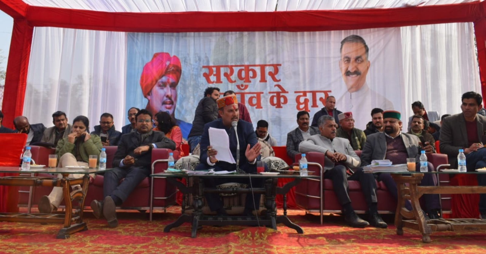 सरकार गांव के द्वार,  प्रदेश सरकार का महत्त्वकांक्षी कार्यक्रम : यादविंदर गोमा