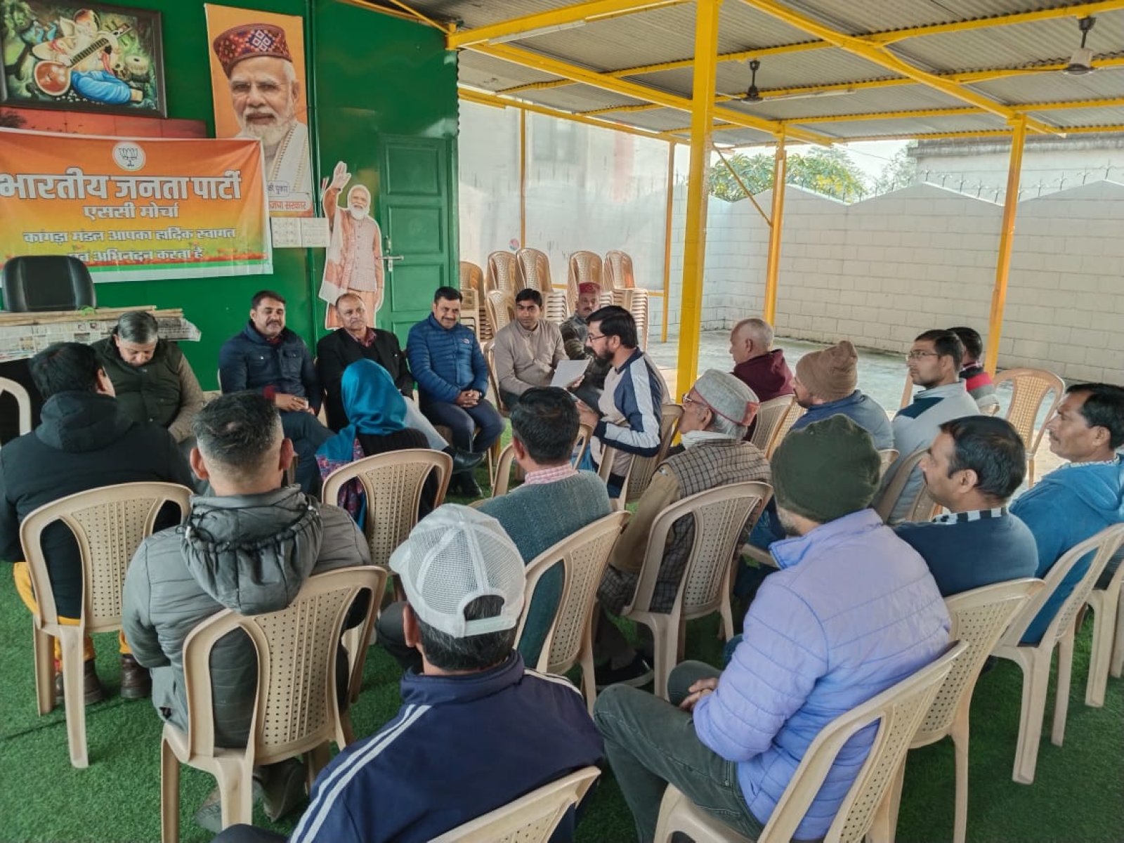 विपक्षी दल कई तरह की झूठी घोषणाएं व झांसे देकर जनता को भ्रमित करने का कर रहा असफल प्रयास : पवन काजल