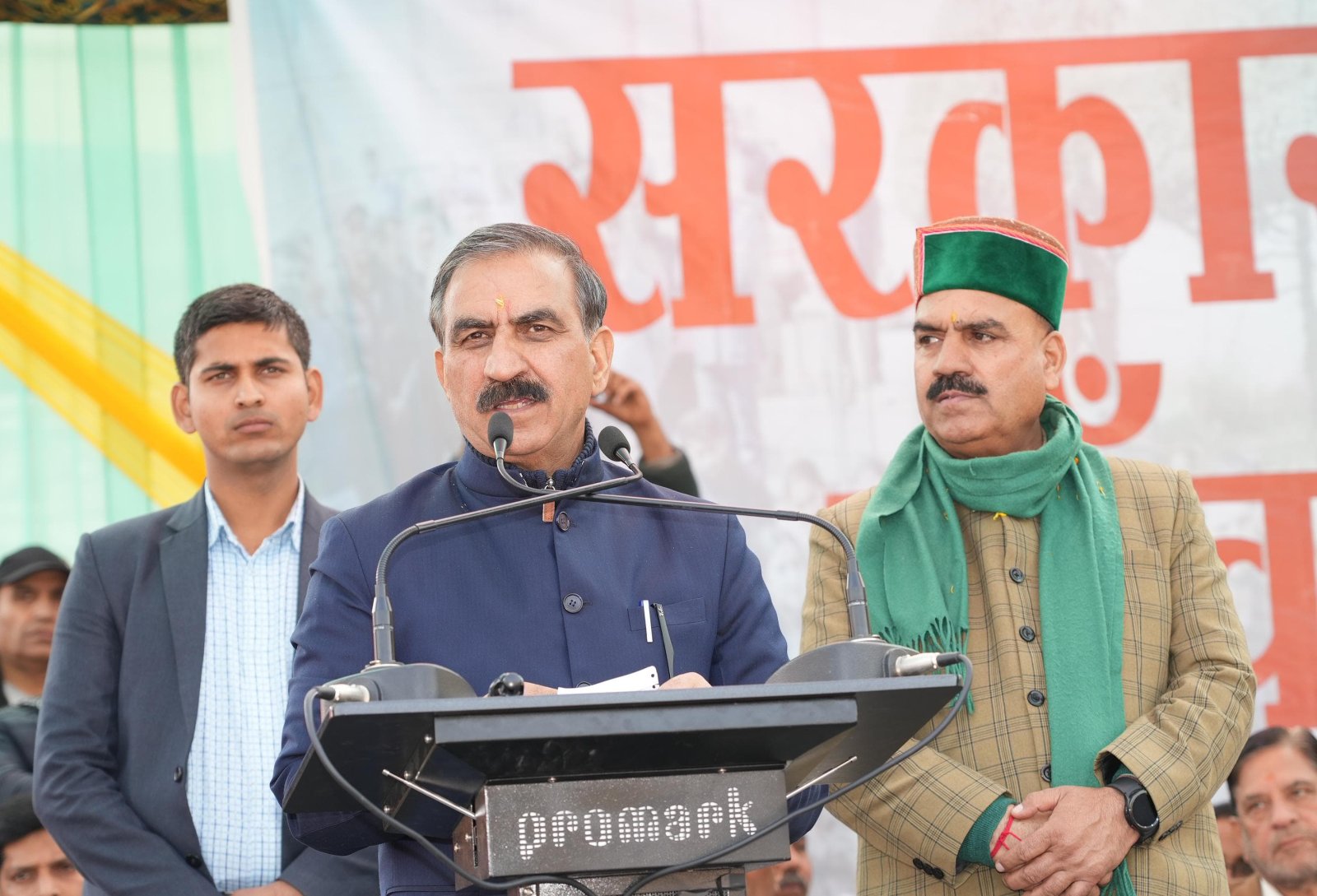 बिझड़ी में 'सरकार गांव के द्वार' कार्यक्रम के दौरान मुख्यमंत्री ने सुनीं जनसमस्याएं