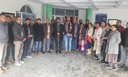 एसडीएम कांगड़ा इशांत जसवाल ने करवाया शिष्टाचार समारोह का आयोजन