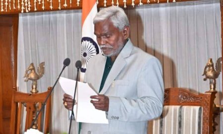 चंपई सोरेन ने ली झारखंड मुख्यमंत्री के रूप में शपथ