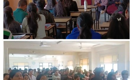 युवाओं में नशे की बढ़ती लत को लेकर फार्मेसी कॉलेज में किया कार्यशाला का आयोजन