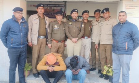गग्गल से ट्रैक्टर चोरी मामले में पंजाब से दो लोगों को किया गिरफ्तार