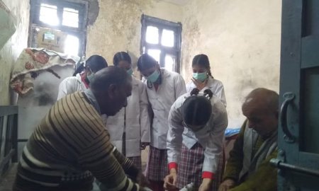 अंबोया स्कूल के छात्रों ने किया राजपुर अस्पताल का दौरा 