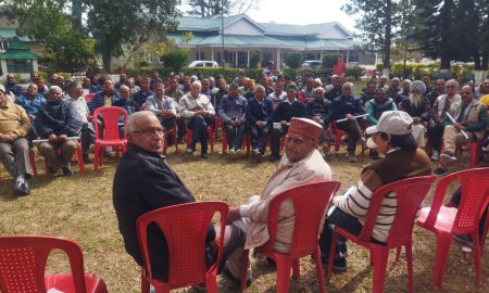 विद्युत बोर्ड पेंशनर्स ने किया मासिक बैठक का हुआ आयोजन 