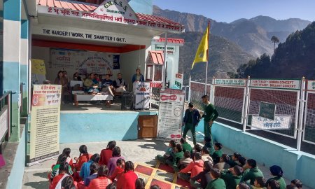 भड़ियाँ कोठी स्कूल में एक दिवसीय जागरूकता शिविर का आयोजन 