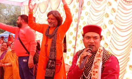 कुन्ना गांव में श्री कृष्ण मंदिर एवं गौशाला निर्माण के लिए भूमि पूजन का आयोजन 