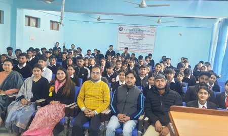 नादौन कॉलेज के बीबीए विभाग में  गेस्ट लेक्चर का हुआ आयोजन 