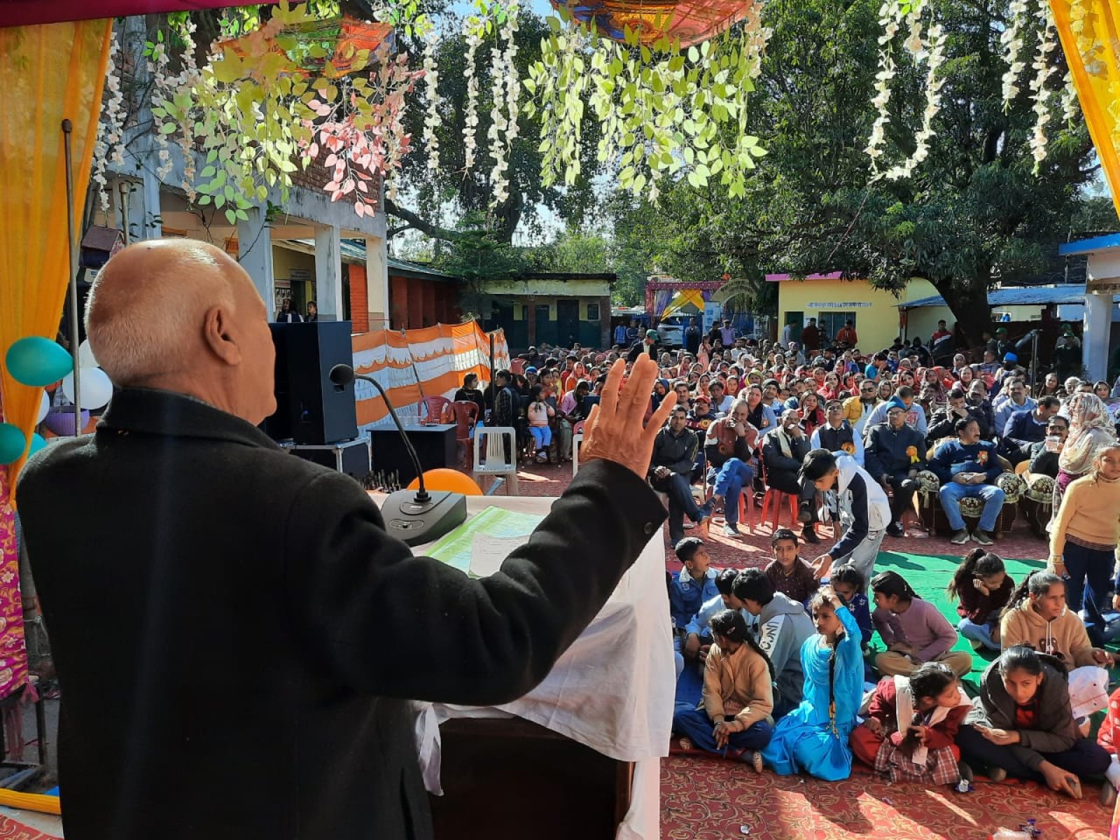 कृषि मंत्री ने नाणा-हार स्कूल के वार्षिक वितरण समारोह में मेधावी छात्रों को किया सम्मानित