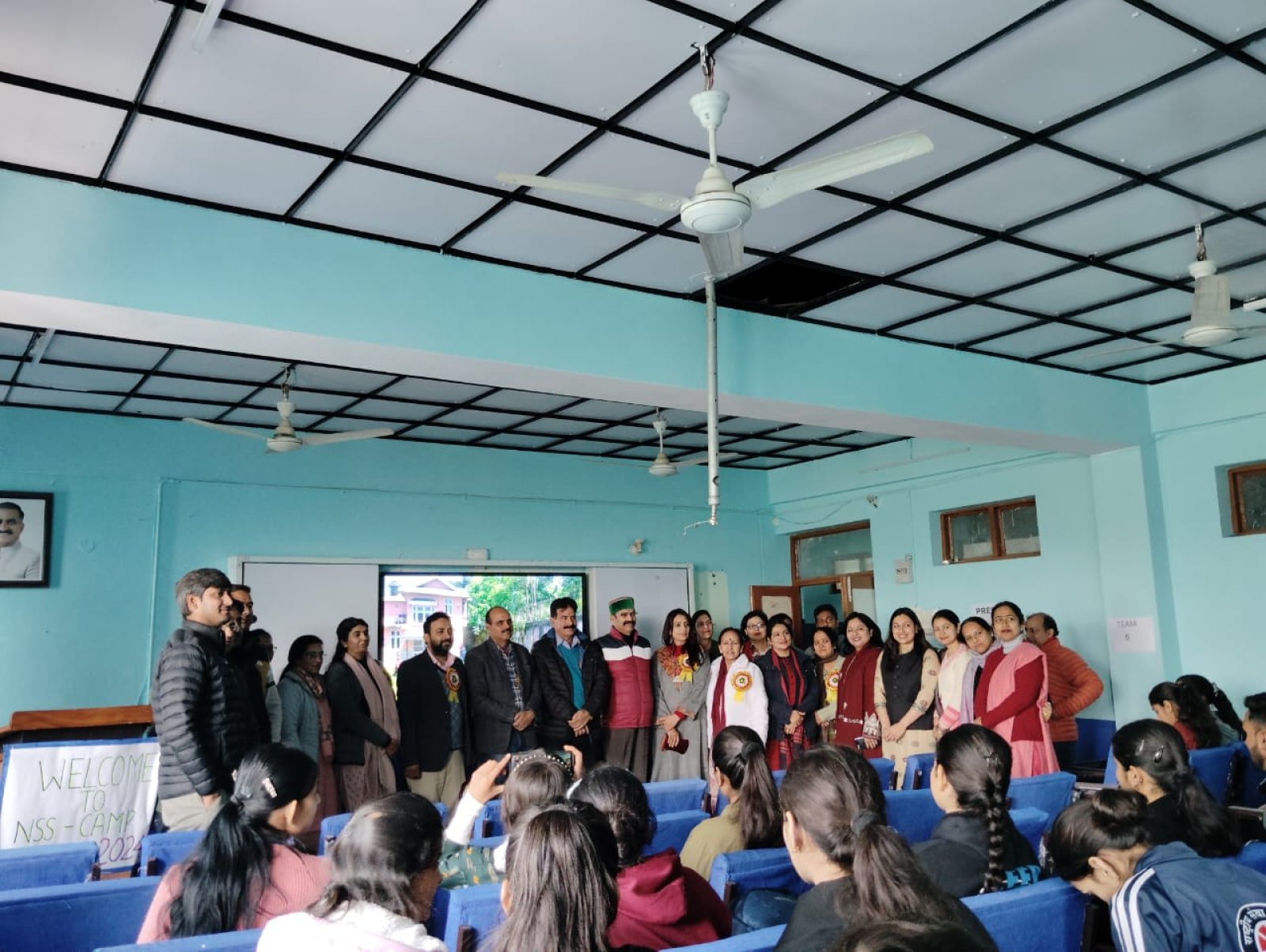 नादौन कॉलेज में किया सात दिवसीय एन एस एस शिविर का आयोजन