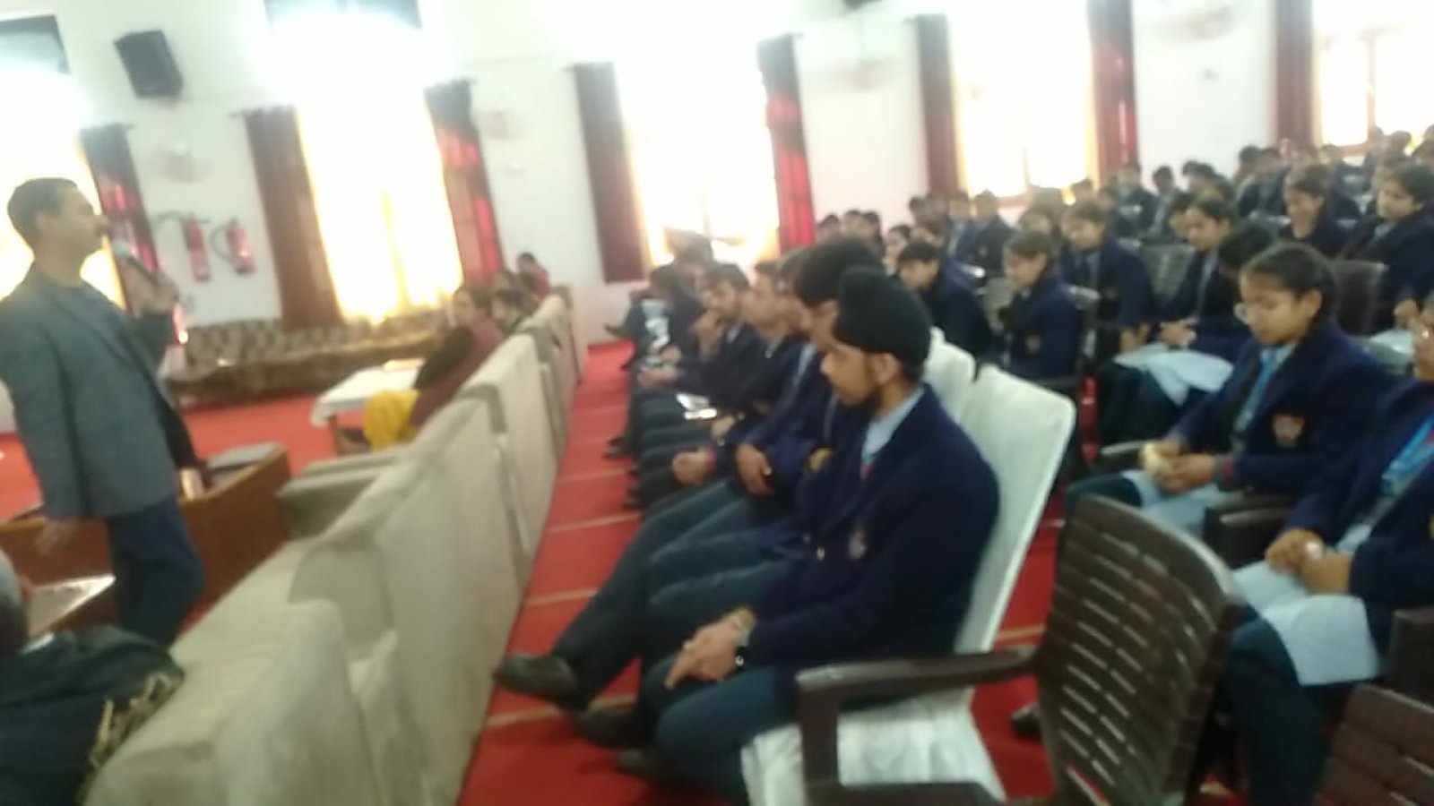 जीएवी पब्लिक स्कूल कांगड़ा में नवचेतना कार्यक्रम का किया आयोजन, गुंजन संस्था के निदेशक ने छात्रों में भरा जोश
