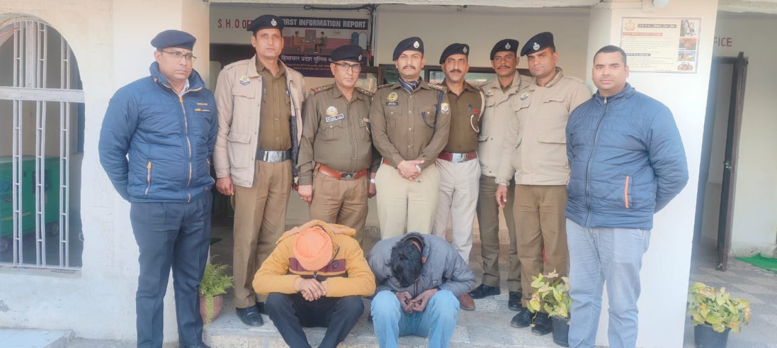 गग्गल से ट्रैक्टर चोरी मामले में पंजाब से दो लोगों को किया गिरफ्तार