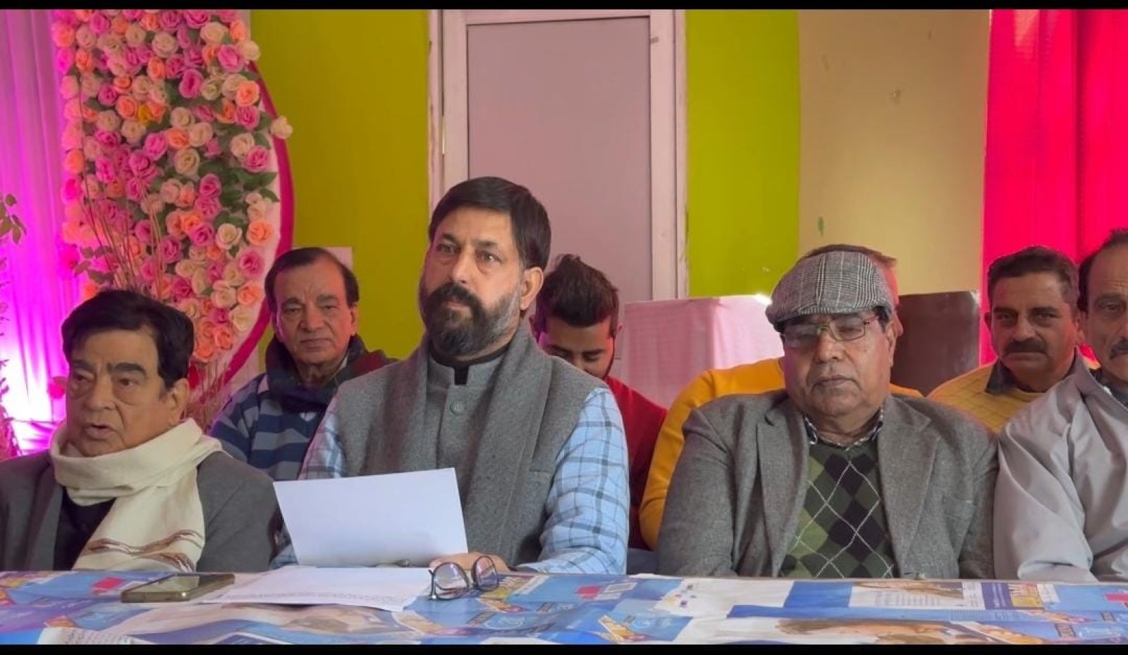 पीओजेके संघर्ष समिति द्वारा एक बैठक का किया गया आयोजन