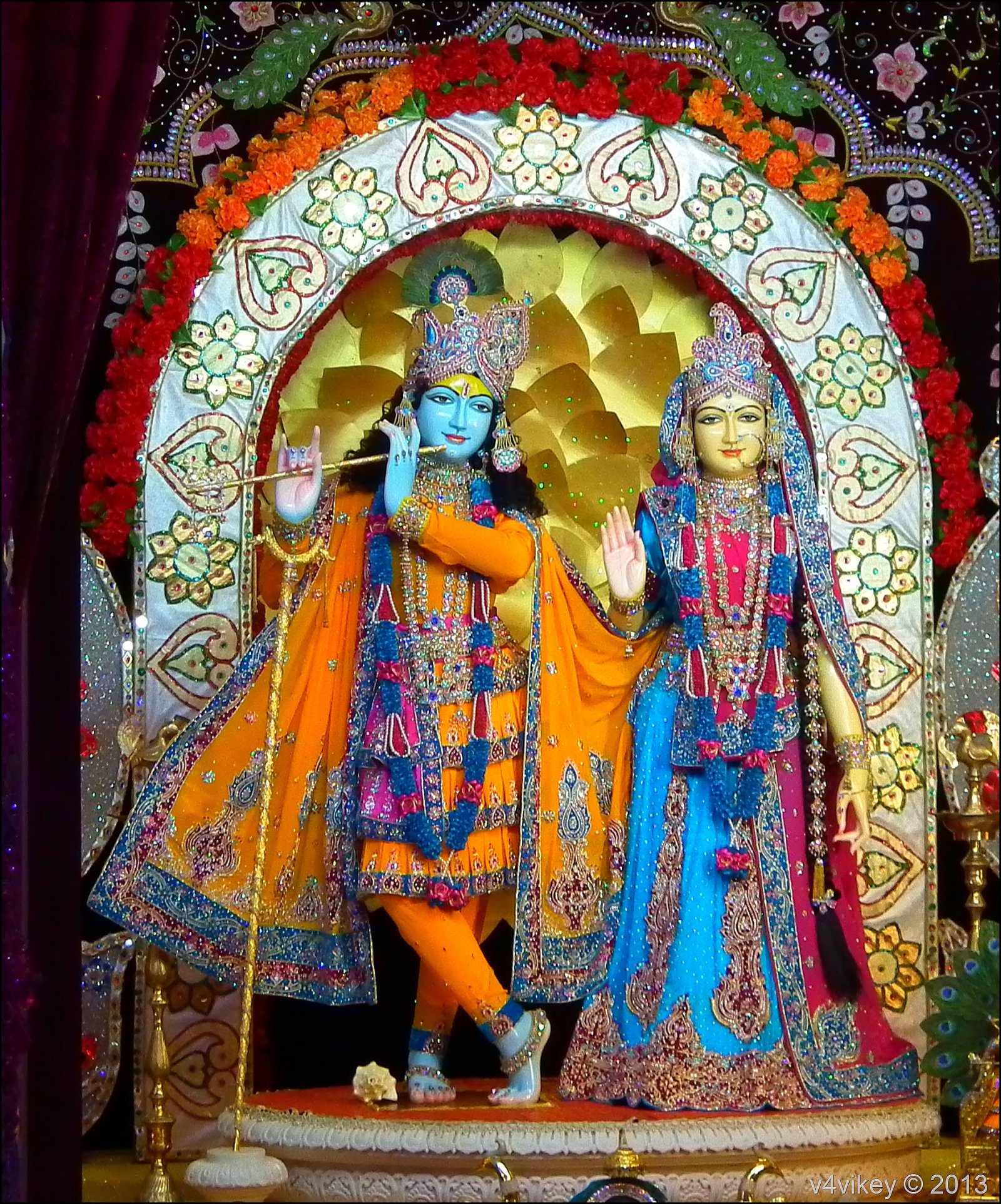 लूंथान पंचायत में 15 फरवरी को होगा राधा कृष्ण मंदिर व गौशाला का पूजन