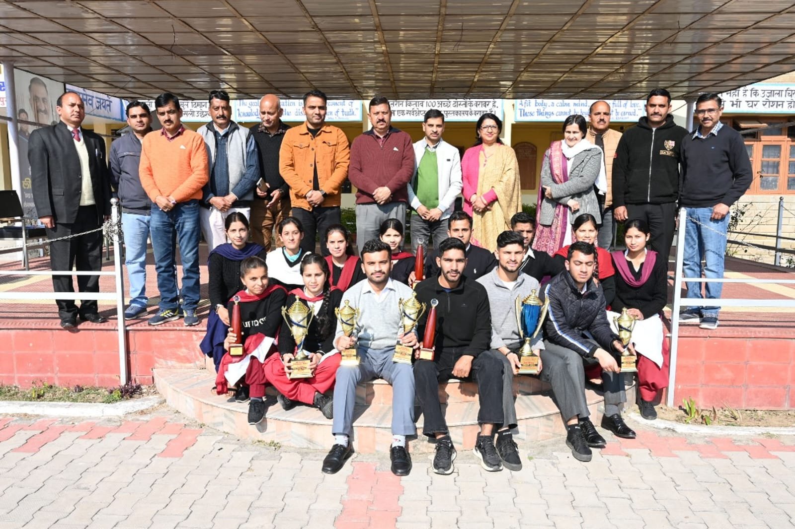 राज्य स्तरीय सांस्कृतिक प्रतियोगिताओं में डाइट हमीरपुर के छात्रों ने मारी बाज़ी