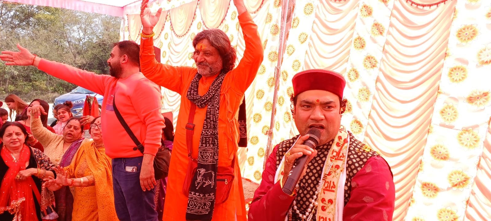 कुन्ना गांव में श्री कृष्ण मंदिर एवं गौशाला निर्माण के लिए भूमि पूजन का आयोजन 