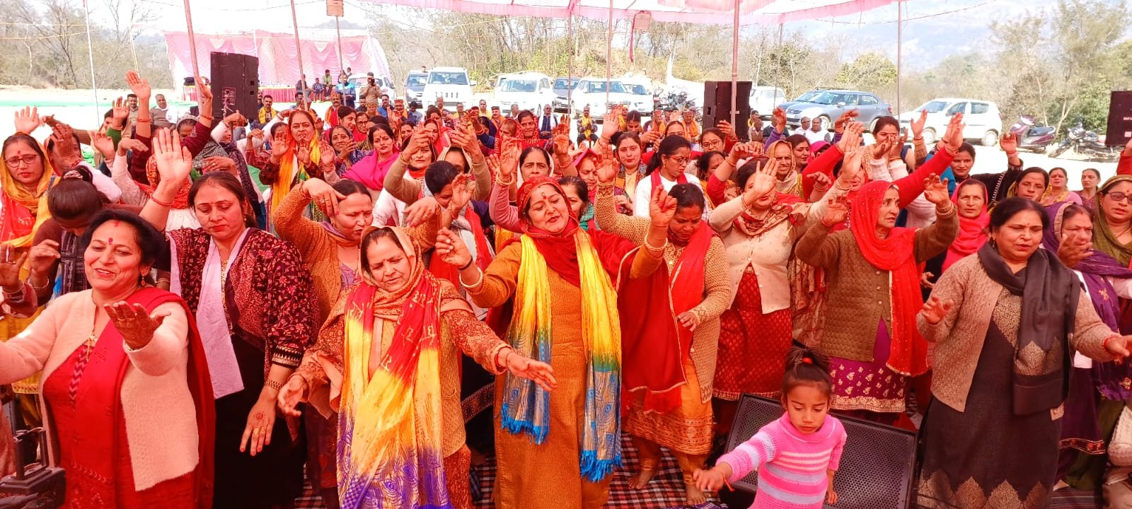 कुन्ना गांव में श्री कृष्ण मंदिर एवं गौशाला निर्माण के लिए भूमि पूजन का आयोजन 