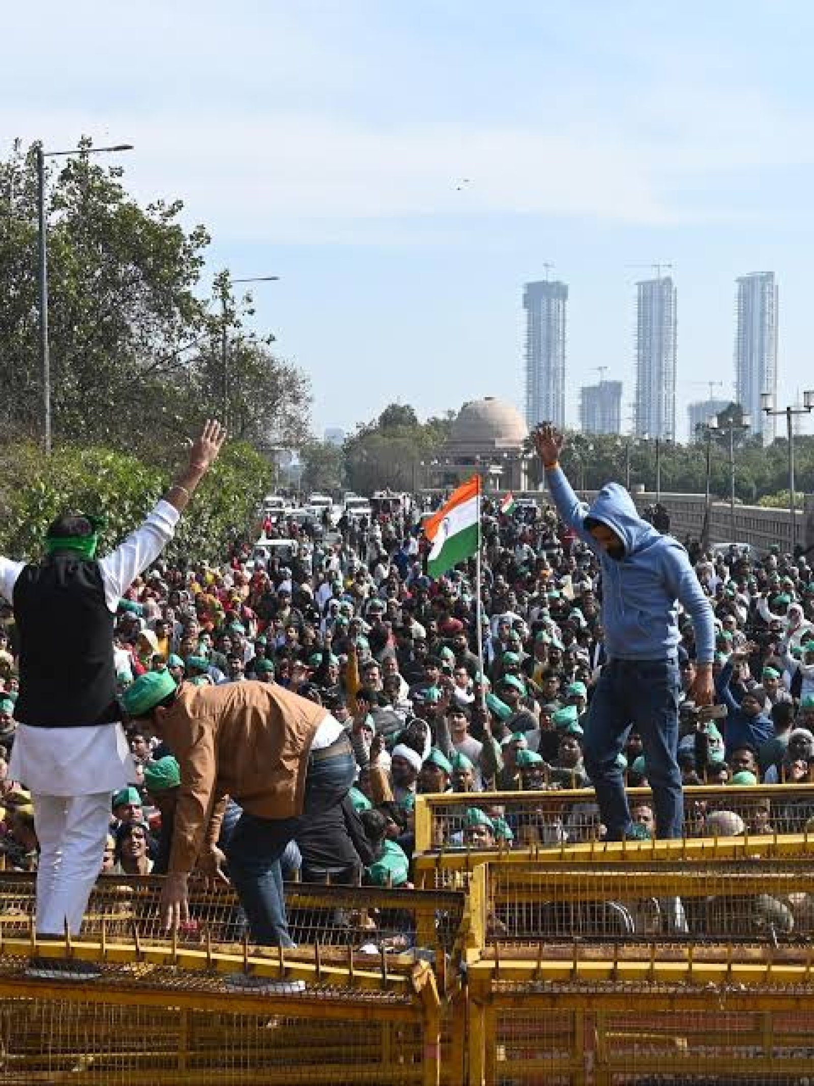 किसान आंदोलन में एक किसान की मौत, प्रदर्शनकारियों ने केंद्र सरकार के विरुद्ध की नारेबाजी