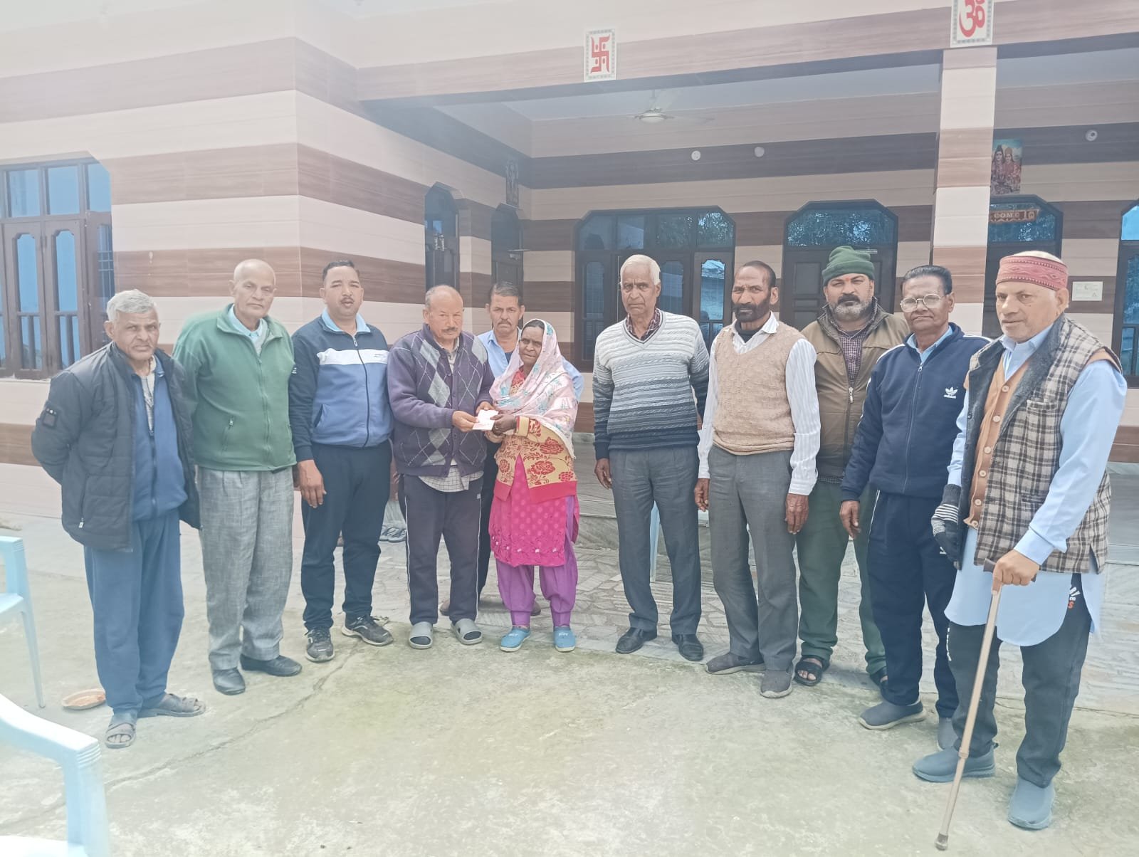 जन सुधार संस्था कोहला ने की जरूरत मंद परिवार की मदद