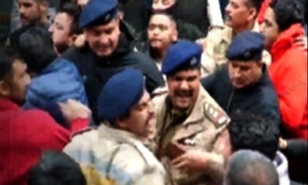 विधायकों का पुतला जलाने पर हुआ बवाल, चार की हुई गिरफ्तारी