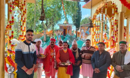 नाग मंदिर करियाड़ा में शिवरात्रि महोत्स्व का शुभारंभ