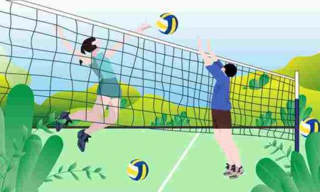 रैल की टीम ने जसोह टीम को हराकर जीती थ्रोबॉल प्रतियोगिता